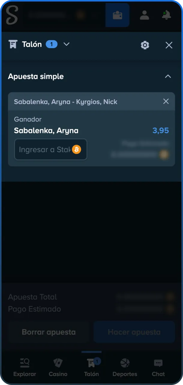 Tu suerte ya te está esperando en las apuestas de tenis en Stake.